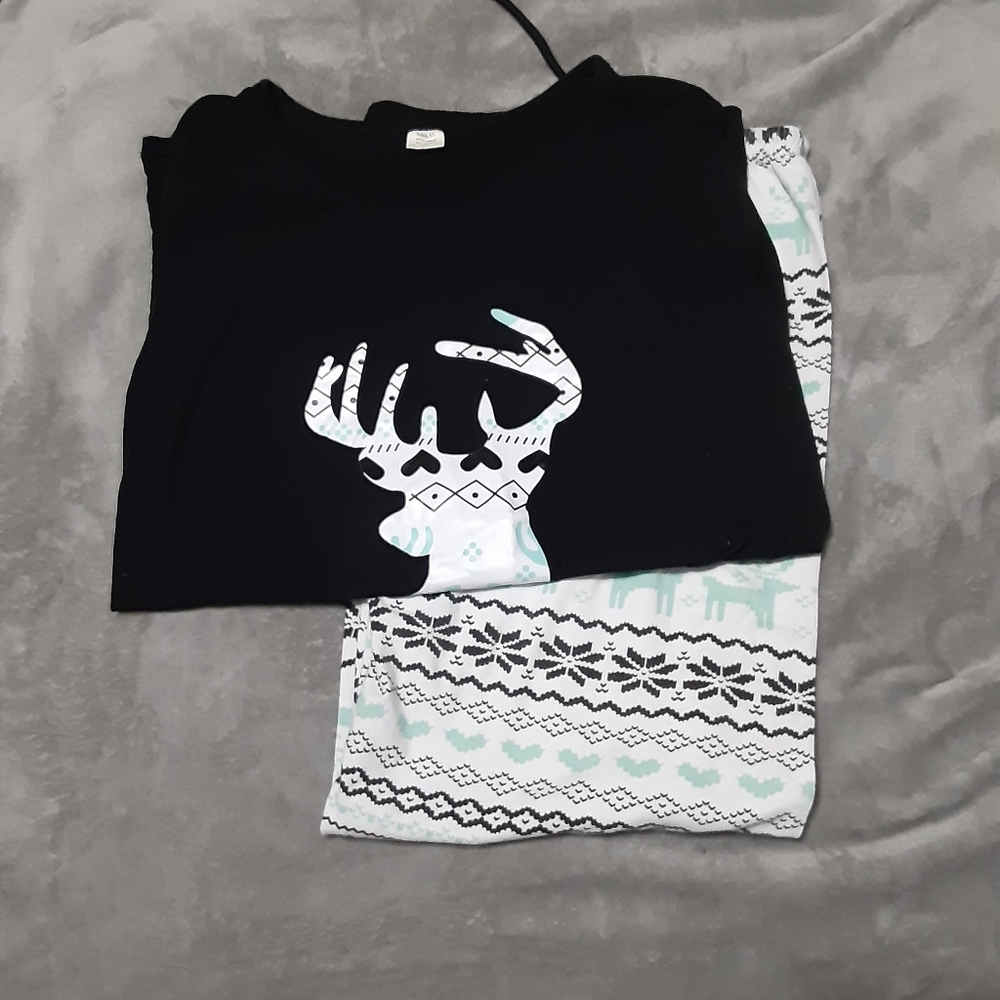 Christmas deer pjs